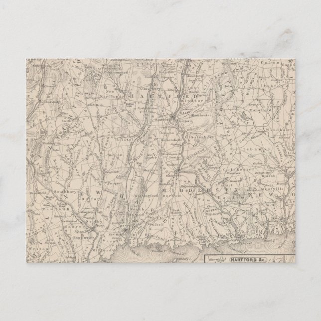 Connecticut 3 postkarte (Vorderseite)