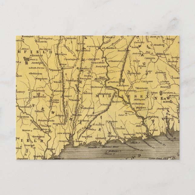 Connecticut 4 postkarte (Vorderseite)