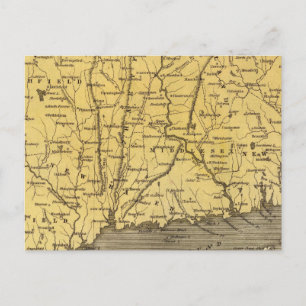 Connecticut 4 postkarte