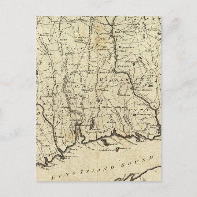 Connecticut 7 postkarte (Vorderseite)