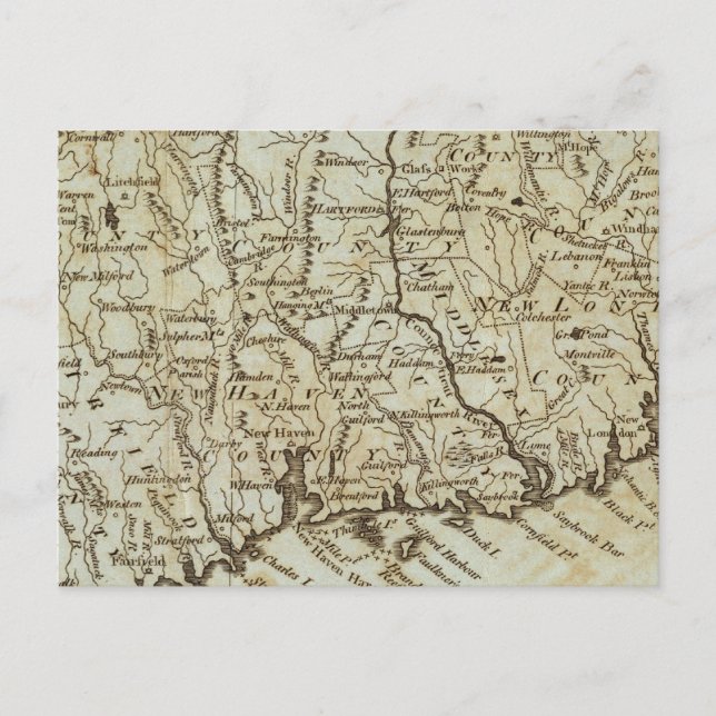 Connecticut 7 postkarte (Vorderseite)