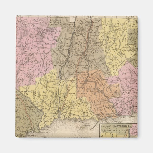 Connecticut 8 magnet (Vorne)