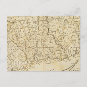 Connecticut 9 postkarte