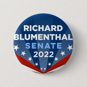 Connecticut Blumenthal für Senat 2022 Button