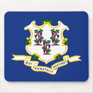 Connecticut-Flag-Mauspad Mousepad