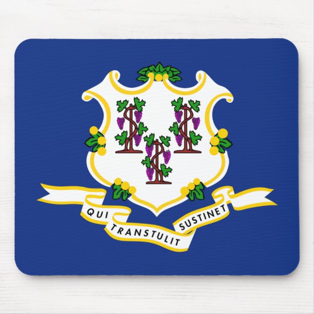 Connecticut-Flag-Mauspad Mousepad (Vorne)