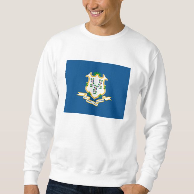 Connecticut-Flaggen-T - Shirt (Vorderseite)
