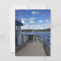 Connecticut-Fluss von Riverboat