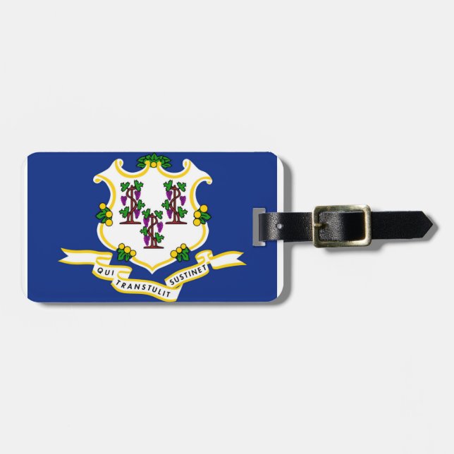Connecticut Gepäckanhänger (Vorderseite horizontal)