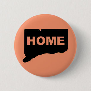 Connecticut-Heimat weit weg von State-Button-Abzei Button