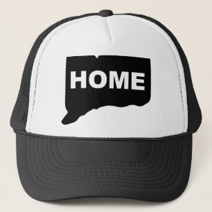 Connecticut Heimweg von State Ball Cap Hut Truckerkappe