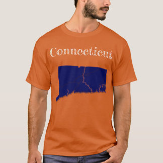 Connecticut Interstate [Navy Blue Design] T-Shirt