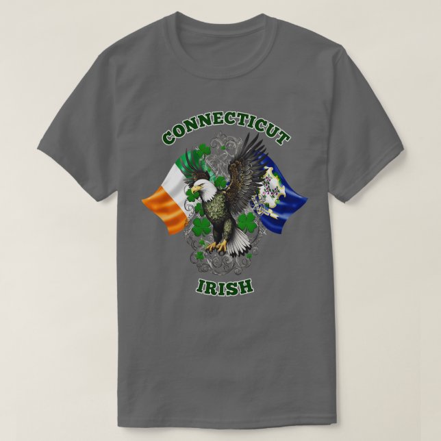 Connecticut Irish T-Shirt (Design vorne)
