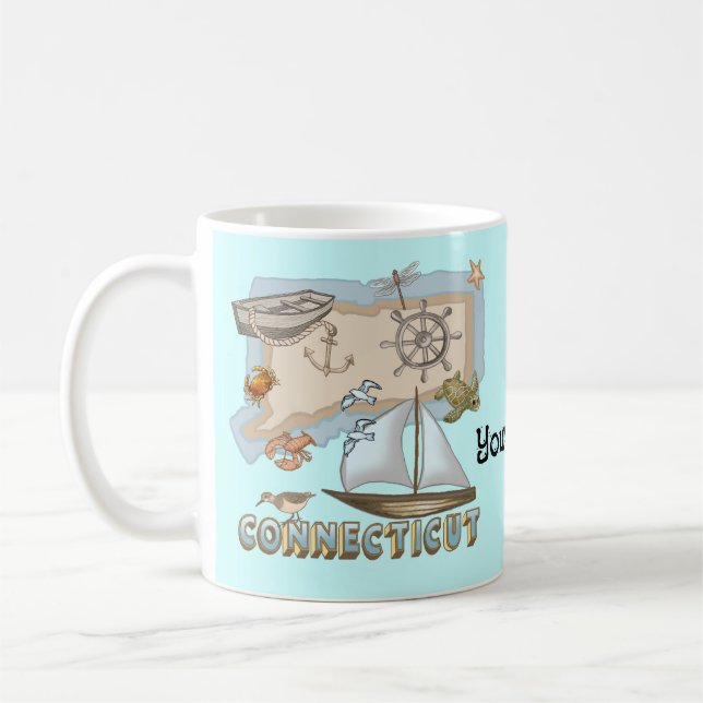 Connecticut Kaffeetasse (Links)