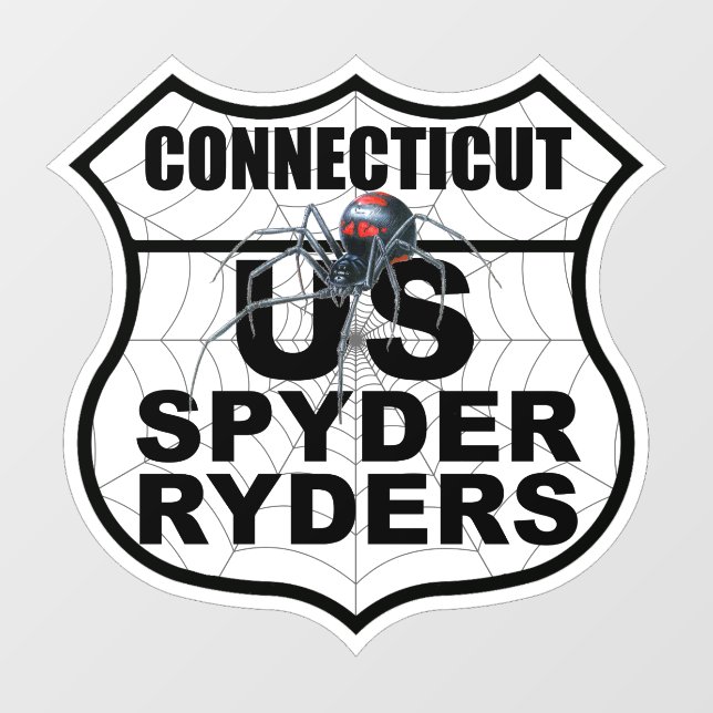 Connecticut Kapitel - Aufkleber Kapitel Logo (Blatt)