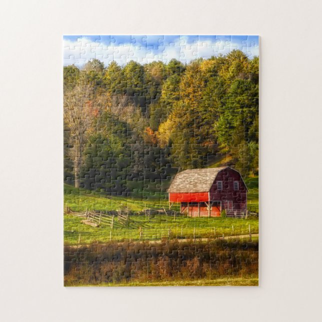 Connecticut Landschaft. Puzzle (Vertikal)