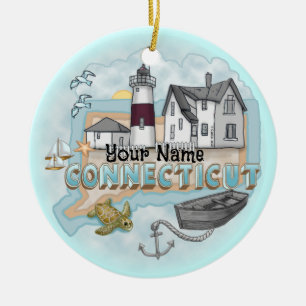 Connecticut Lighthouse Ornament
