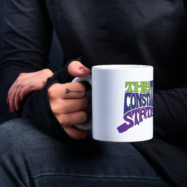 Connecticut Nickname Word Art Kaffeetasse (Von Creator hochgeladen)