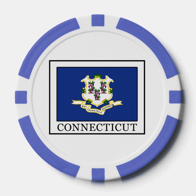 Connecticut Pokerchips (Vorderseite)