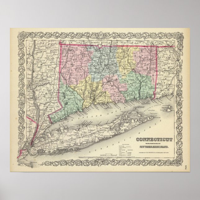 Connecticut Poster (Vorne)