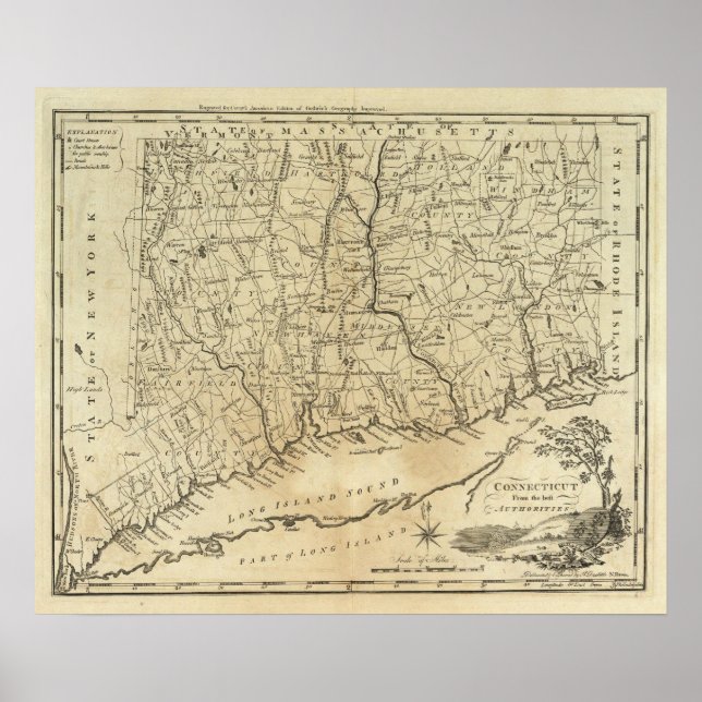 Connecticut Poster (Vorne)