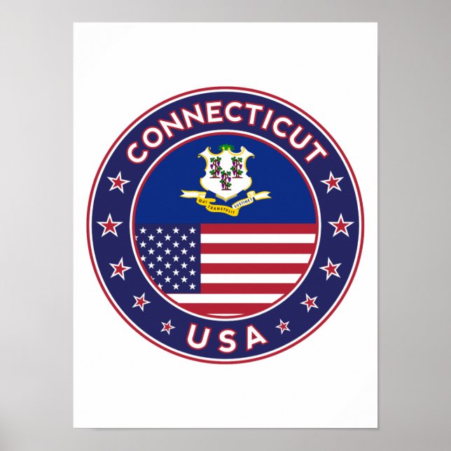 Connecticut Poster (Vorne)