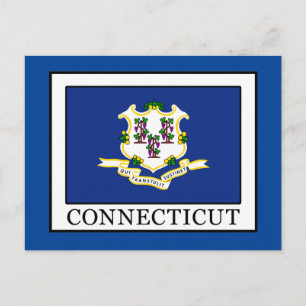 Connecticut Postkarte