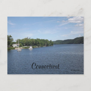 Connecticut Postkarte