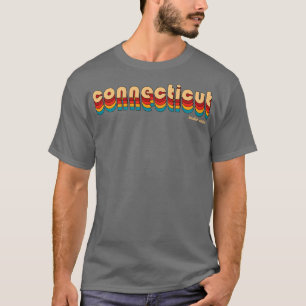 Connecticut-Retro T-Shirt