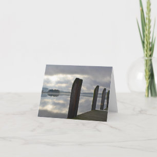 Connecticut River Morning Notecard Karte