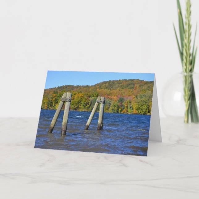 Connecticut River Notecard Karte (Vorderseite)