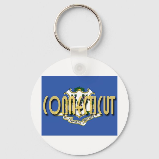 Connecticut Schlüsselanhänger (Vorderseite)