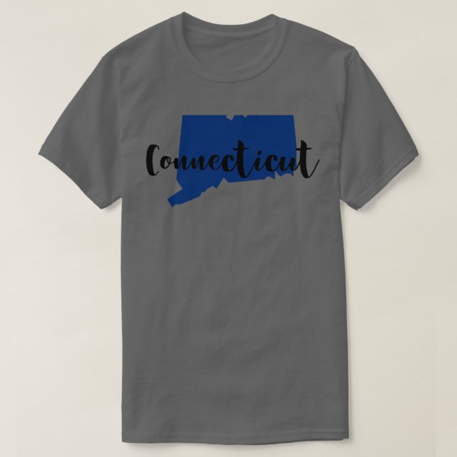 Connecticut Script TShirt (Design vorne)