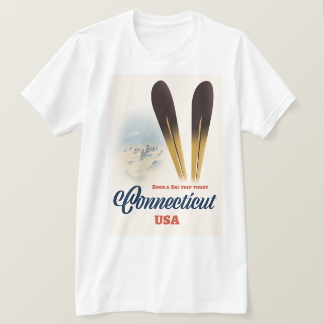 Connecticut Ski T-Shirt (Design vorne)