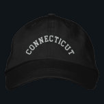 Connecticut-Staat bestickt Bestickte Kappe<br><div class="desc">Connecticut Staat bestickt Hat.</div>