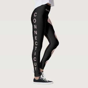 Connecticut Staat Blume Berg Laurel Leggings