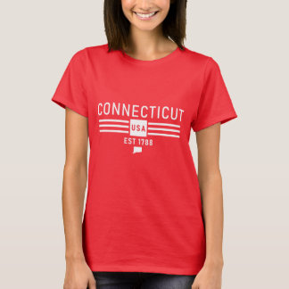 Connecticut Staat T - Shirt Frauen