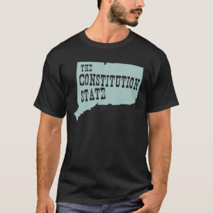 Connecticut-Staats-Motto-Slogan T-Shirt