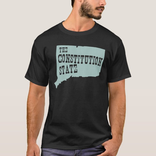 Connecticut-Staats-Motto-Slogan T-Shirt (Vorderseite)