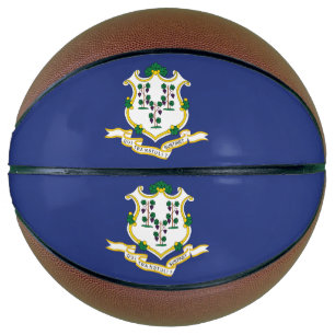 Connecticut Staatsflagge Basketball