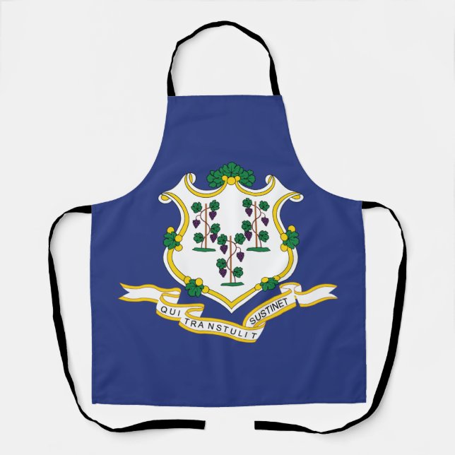 Connecticut Staatsflagge Schürze (Vorderseite)