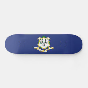 Connecticut Staatsflagge Skateboard