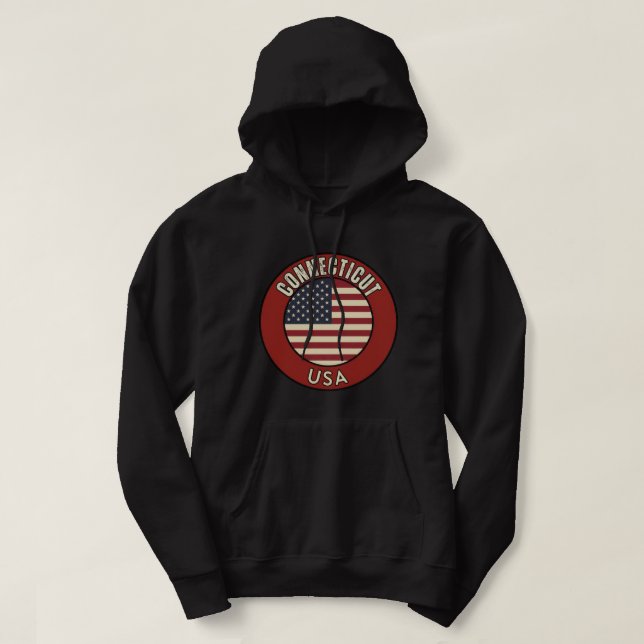 Connecticut State Hoodie (Design vorne)