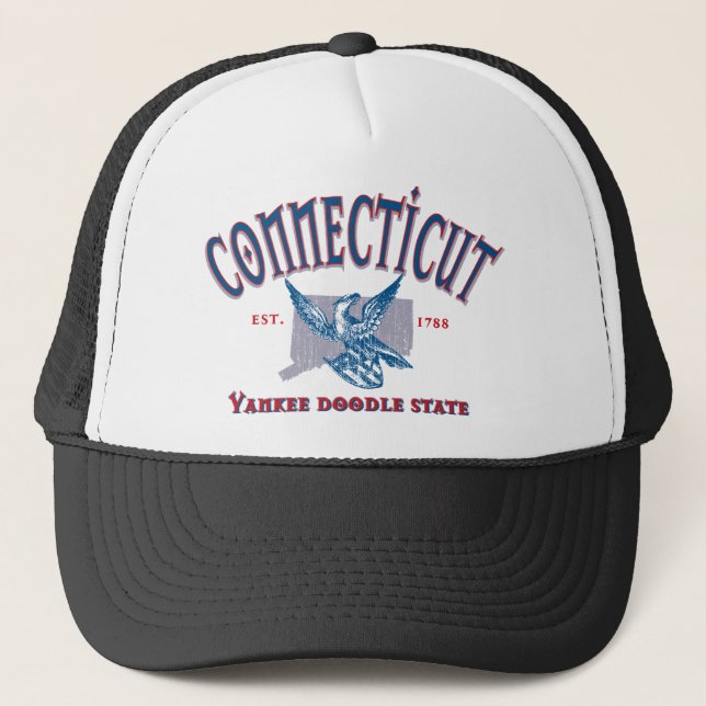 Connecticut Truckerkappe (Vorderseite)