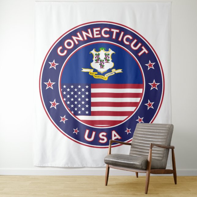 Connecticut Wandteppich (Beispiel)
