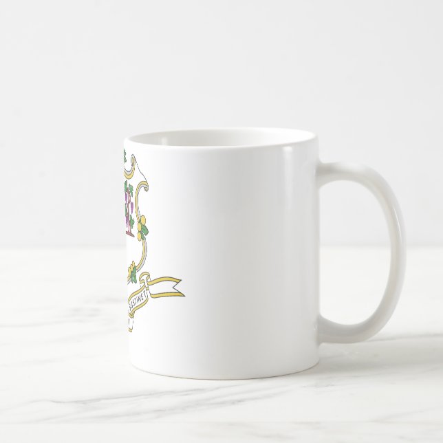 Connecticut-Wappen Tasse (Rechts)