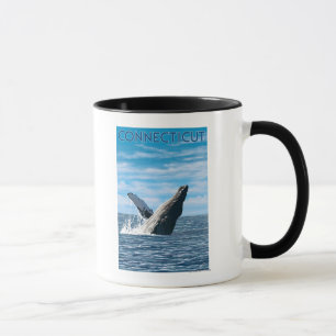 ConnecticutHumpback Whale Scene Tasse