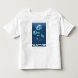 ConnecticutJellyfish Szene Kleinkind T-shirt