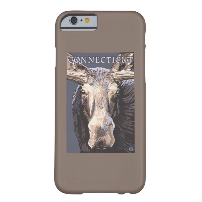 ConnecticutMoose herauf nahes Case-Mate iPhone Hülle (Rückseite)
