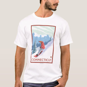 ConnecticutSnowboarder Szene T-Shirt
